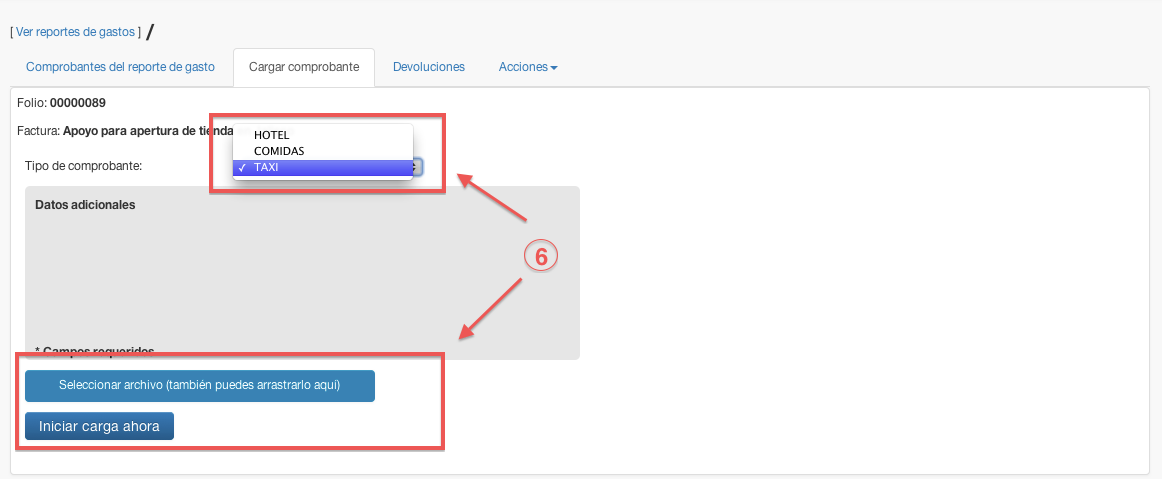 cargando XML - contasat